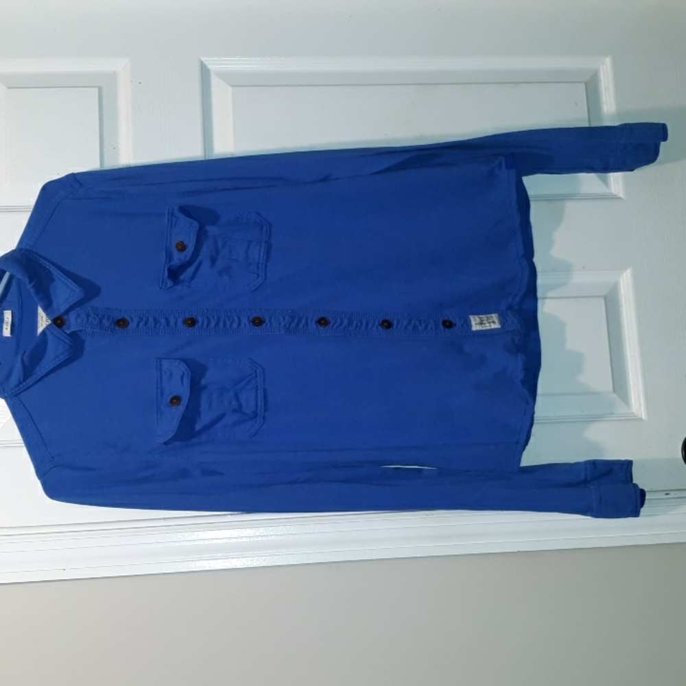 Abercrombie & Fitch NY VHTF Lightweight "Muscle" Button-Up Pocket Longsleeve
